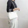 Aeta Deer Leather Boston Small Bag Da25