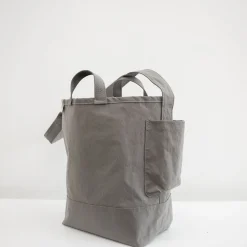 Anunfold Side Pocket Tote Bag Pt - Gray
