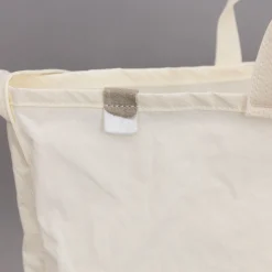 Anunfold Side Pocket Tote Bag - White