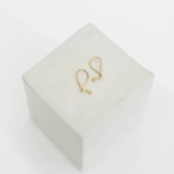 Black Barc 'Hebi' Pink Snake Earrings