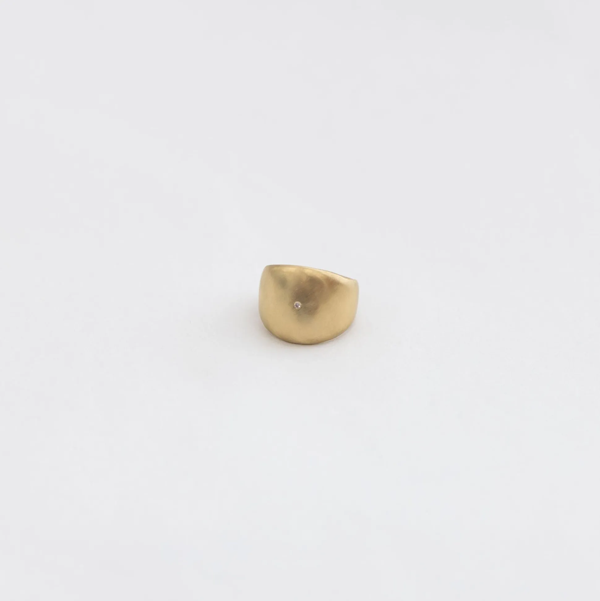Black Barc 'Noki Cigar Band' Ring With Diamond