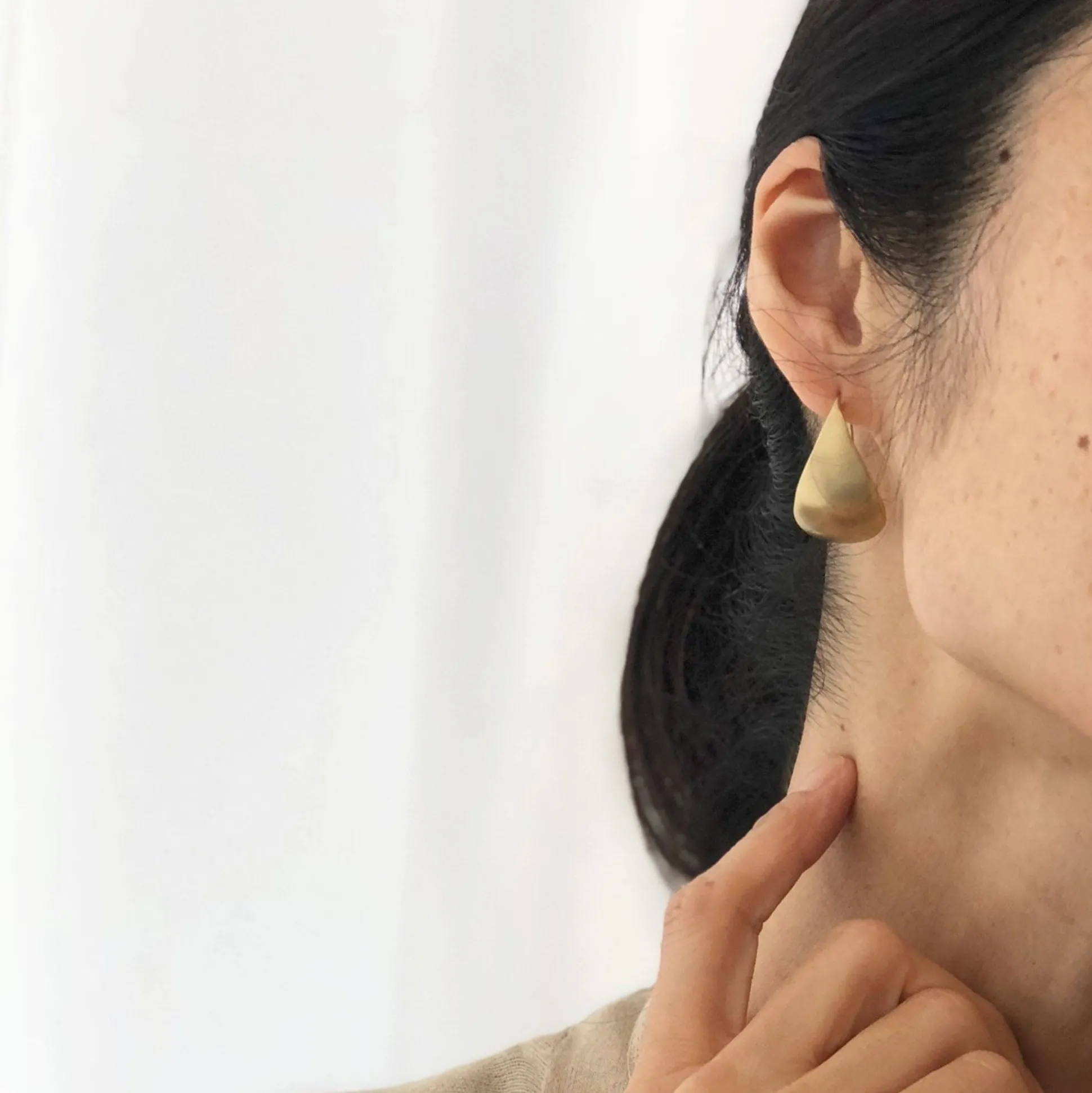 Black Barc 'Noki' Earrings Large