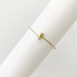 Black Barc 'Ren' Bracelet With Diamonds Special Order