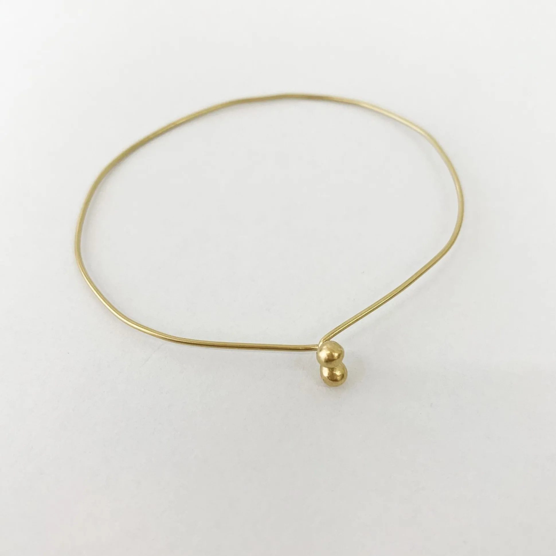 Black Barc 'Ren' Thin Bracelet
