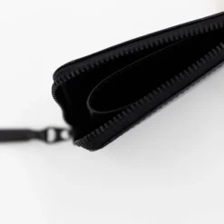 Cdg Zip-Around Very Black Wallet