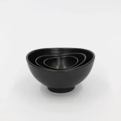 Ceramic Japan Infinity Bowls - Black