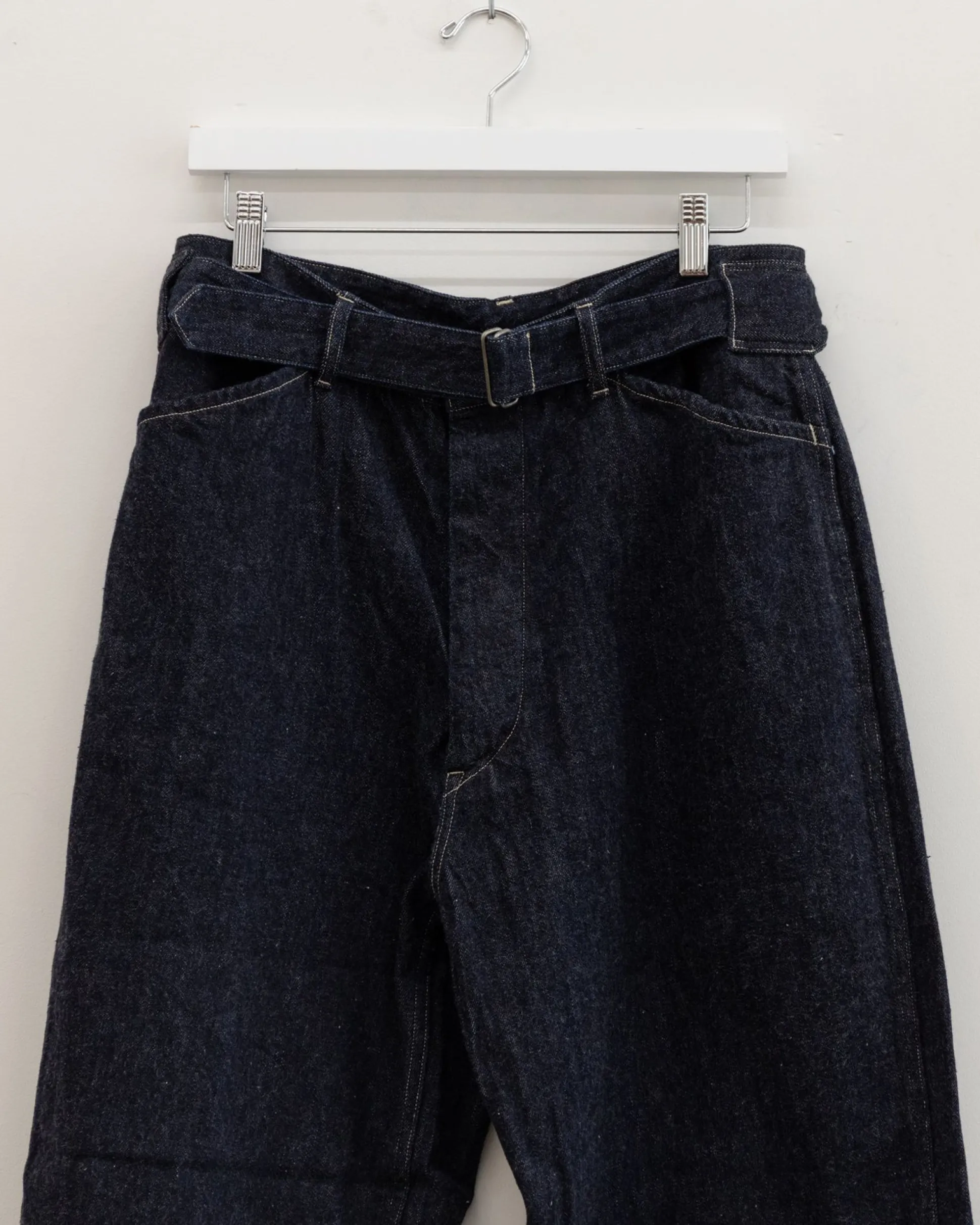 Comoli Denim Belted Pt X01-03001