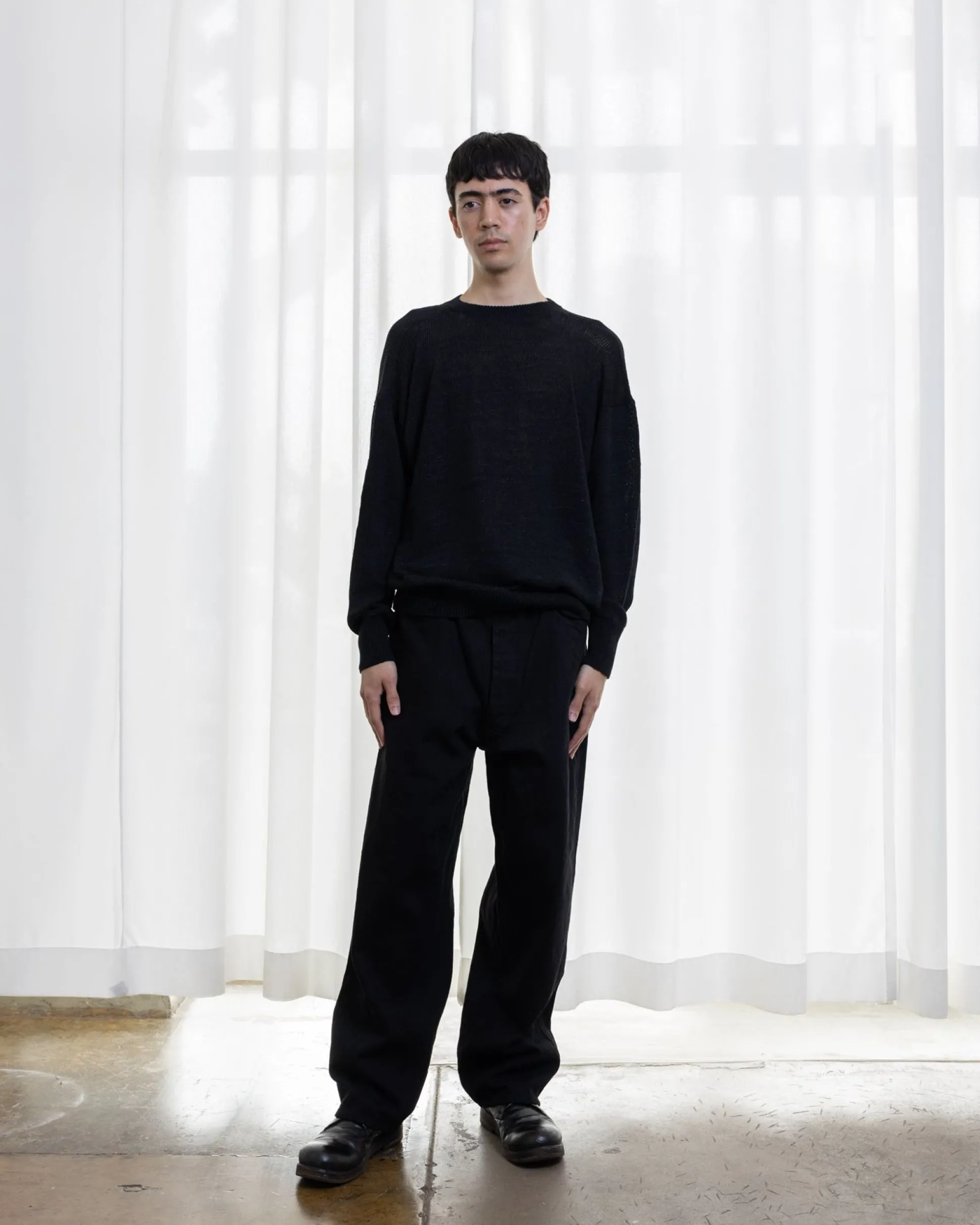 Comoli 7G Cotton Guernsey Knit Po X01-06008