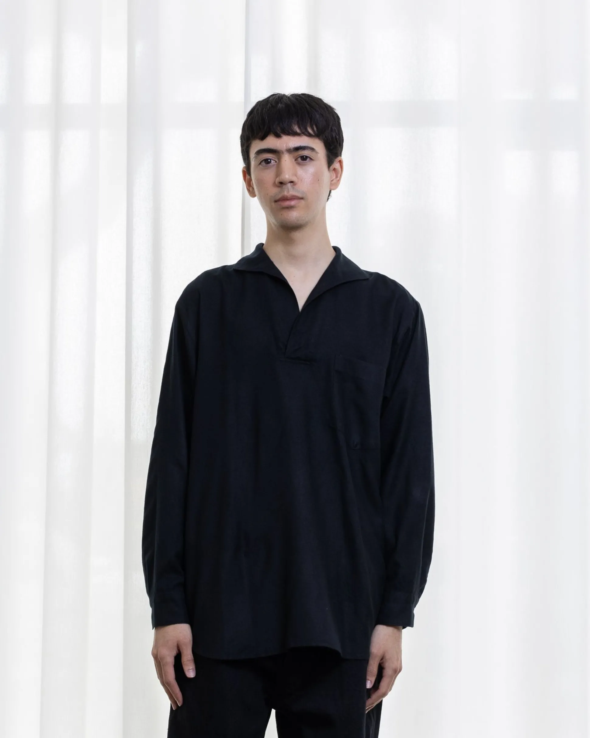 Comoli Silk Flannel Skipper Sh X01-02007