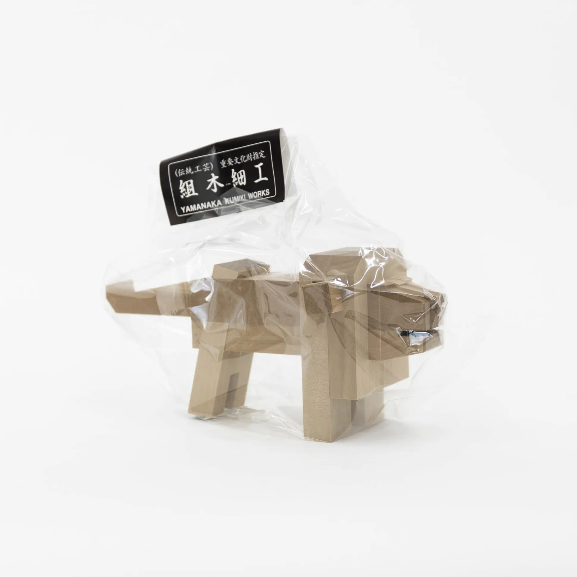 116 Discontinued , Braided Wood Puzzle - Lion