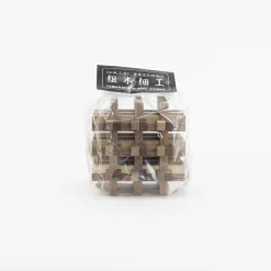 118 Discontinued, Braided Wood Puzzle - Kiyomizu Kumiki