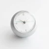 Earth Clock In Silver By Takenobu Igarashi