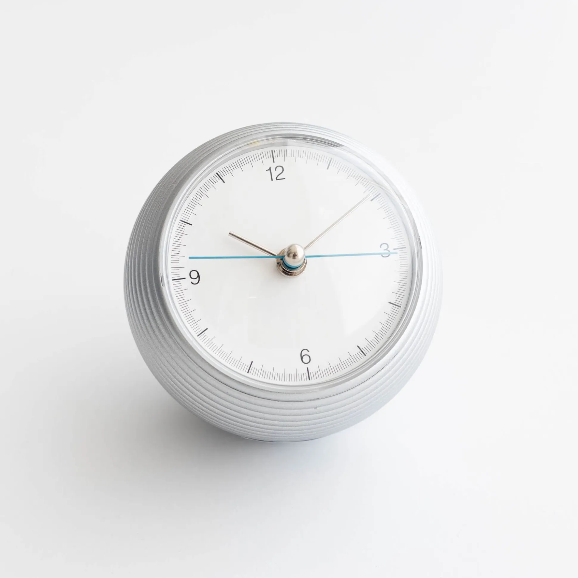 Earth Clock In Silver By Takenobu Igarashi