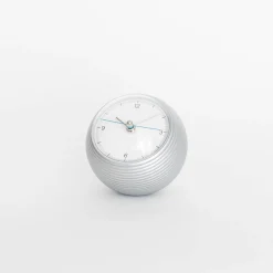 Earth Clock In Silver By Takenobu Igarashi