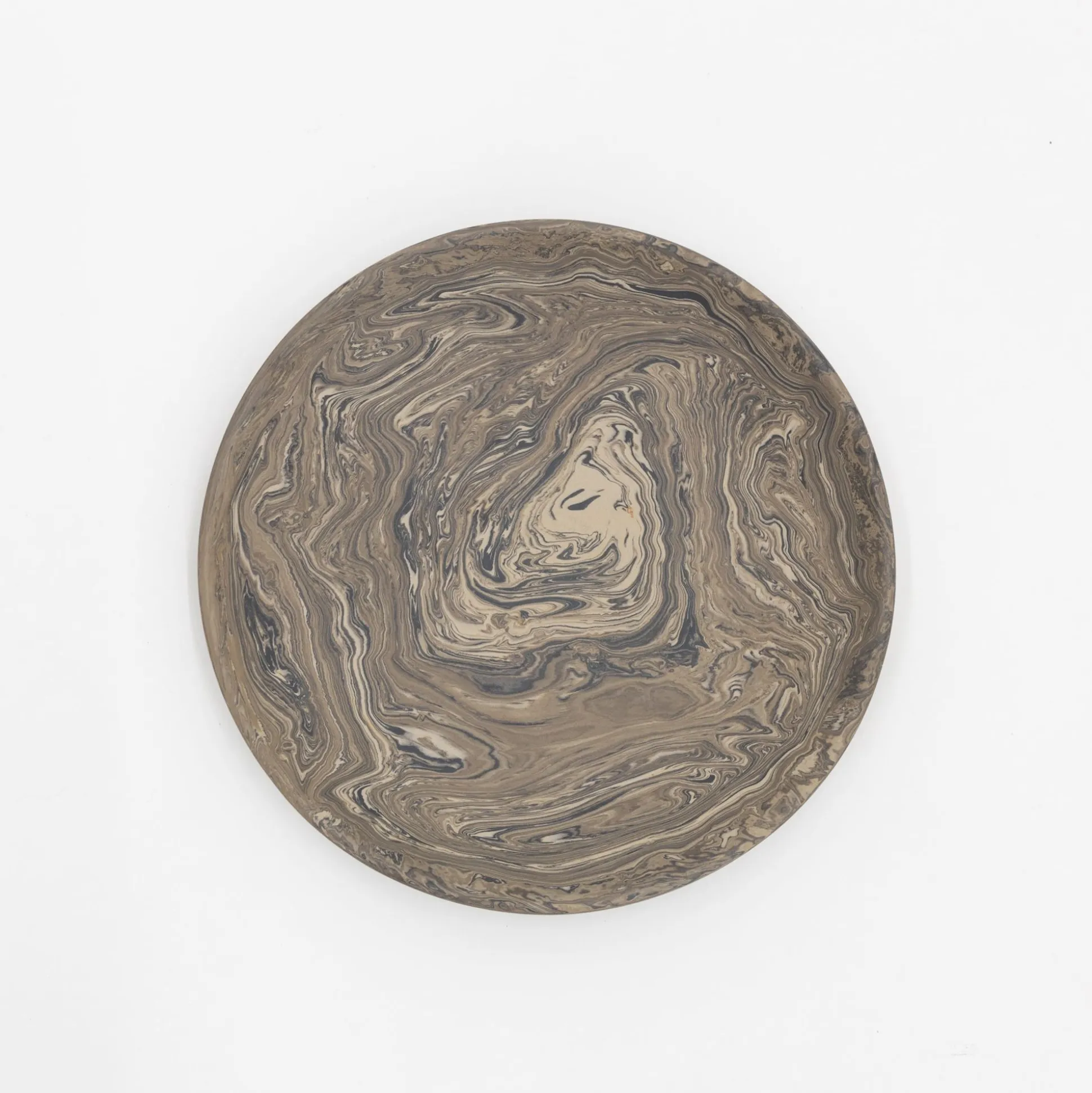 Gena Kuwan Ceramic Plate Large - White