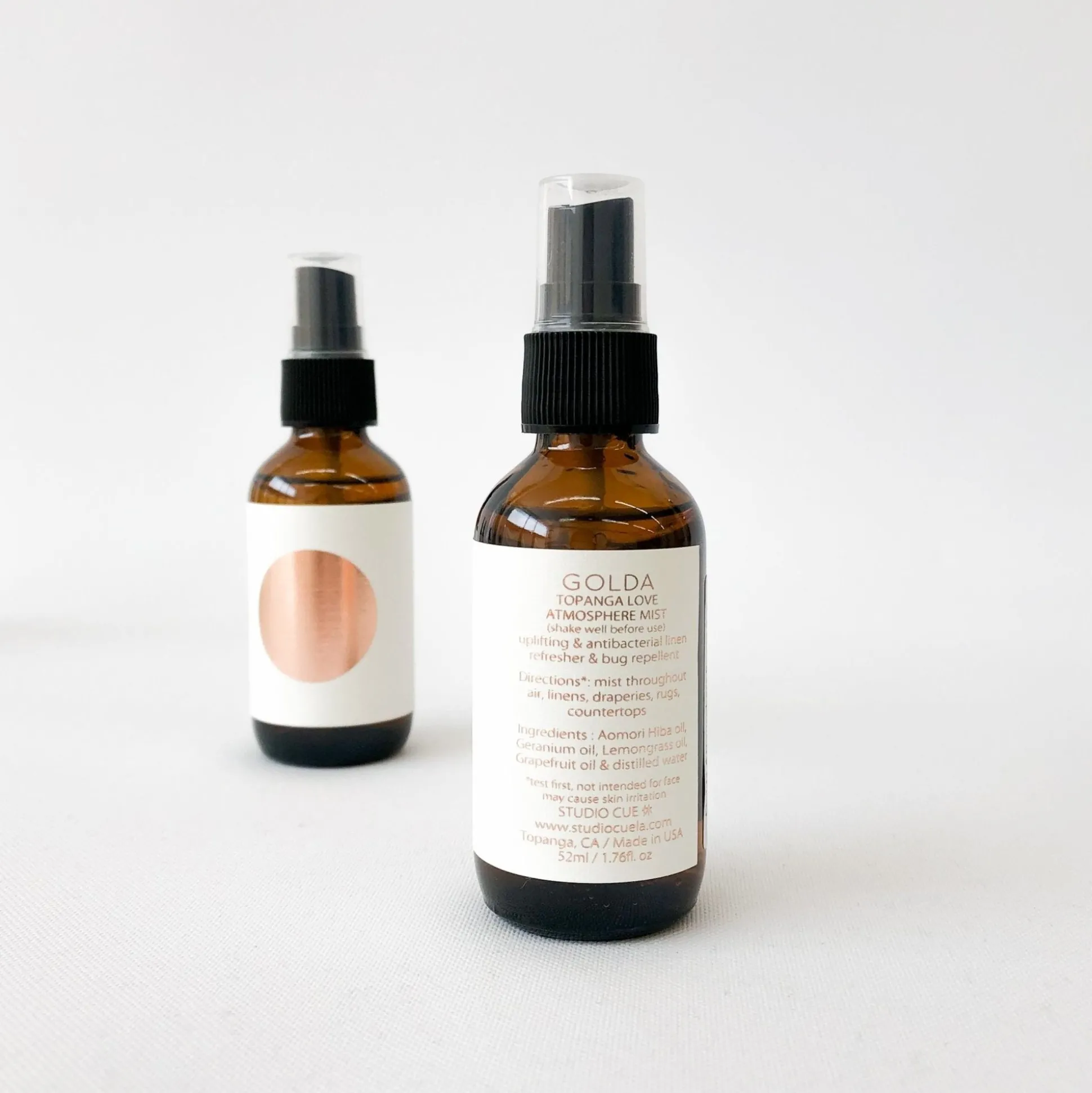 Golda Atmosphere Sprays 2Oz