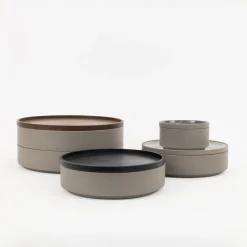 Hdg109 - Bowl Dark Gray O 7.3/8