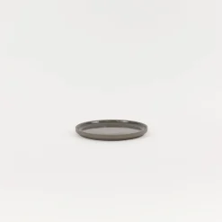Hdg102 - Plate / Lid Dark Gray O 5.5/8"