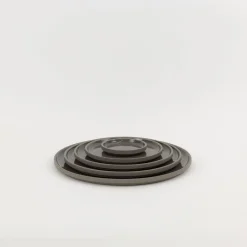 Hdg101 - Plate / Lid Dark Gray O 3.3/8