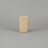 Hp037 - Teapot Tall With Stainless Strainer Natural O 3.3/8"