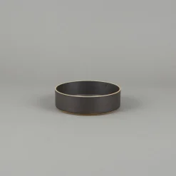 Hpb009 - Bowl Black O 7.3/8"