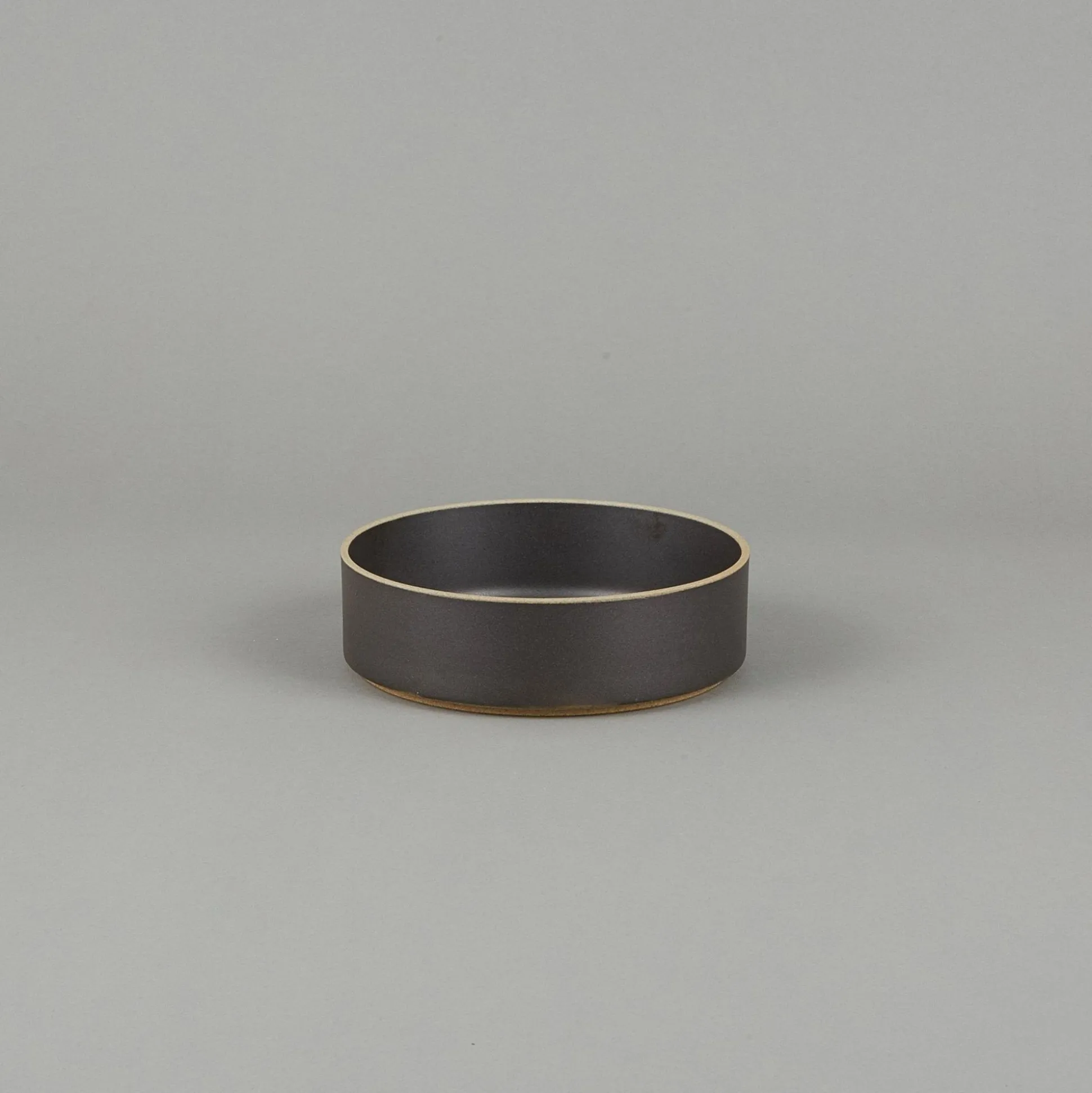 Hpb009 - Bowl Black O 7.3/8"