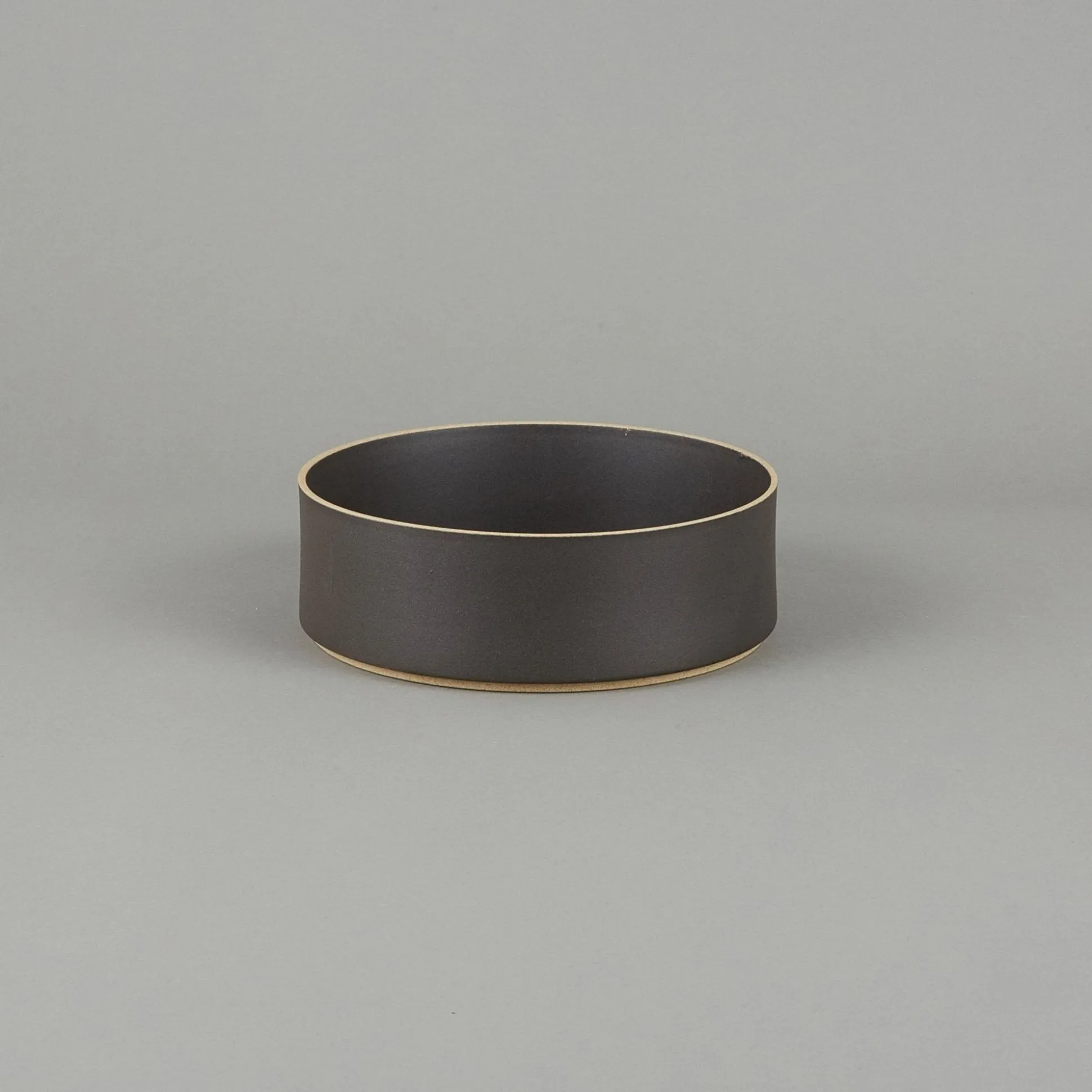 Hpb016 - Bowl Tall Black O 8.5/8"