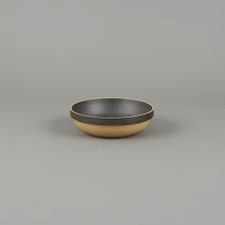 Hpb032 - Round Bowl Black O 7.3/8"