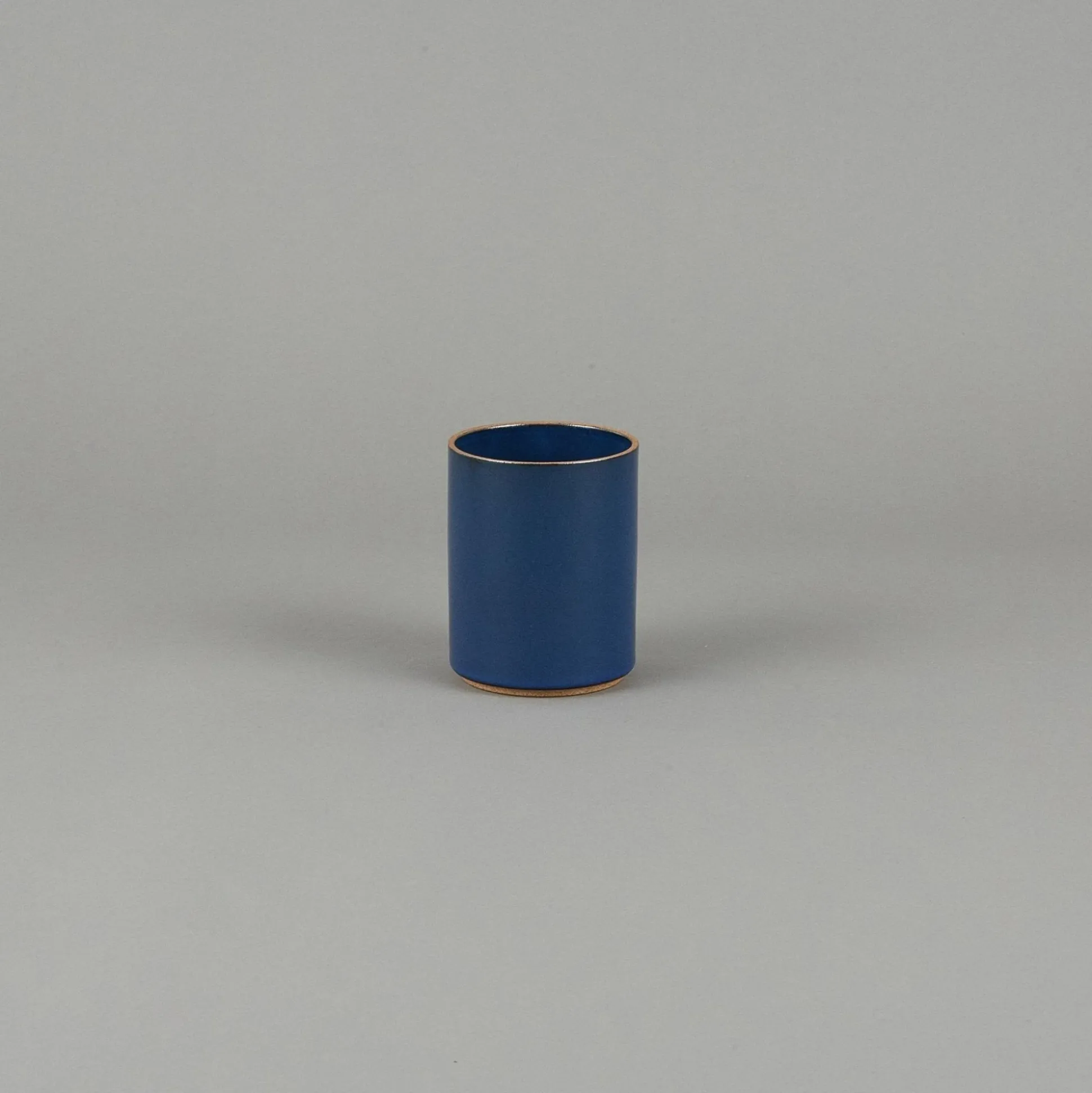 Hpk044 - Planter Gloss Blue O 3.3/8"