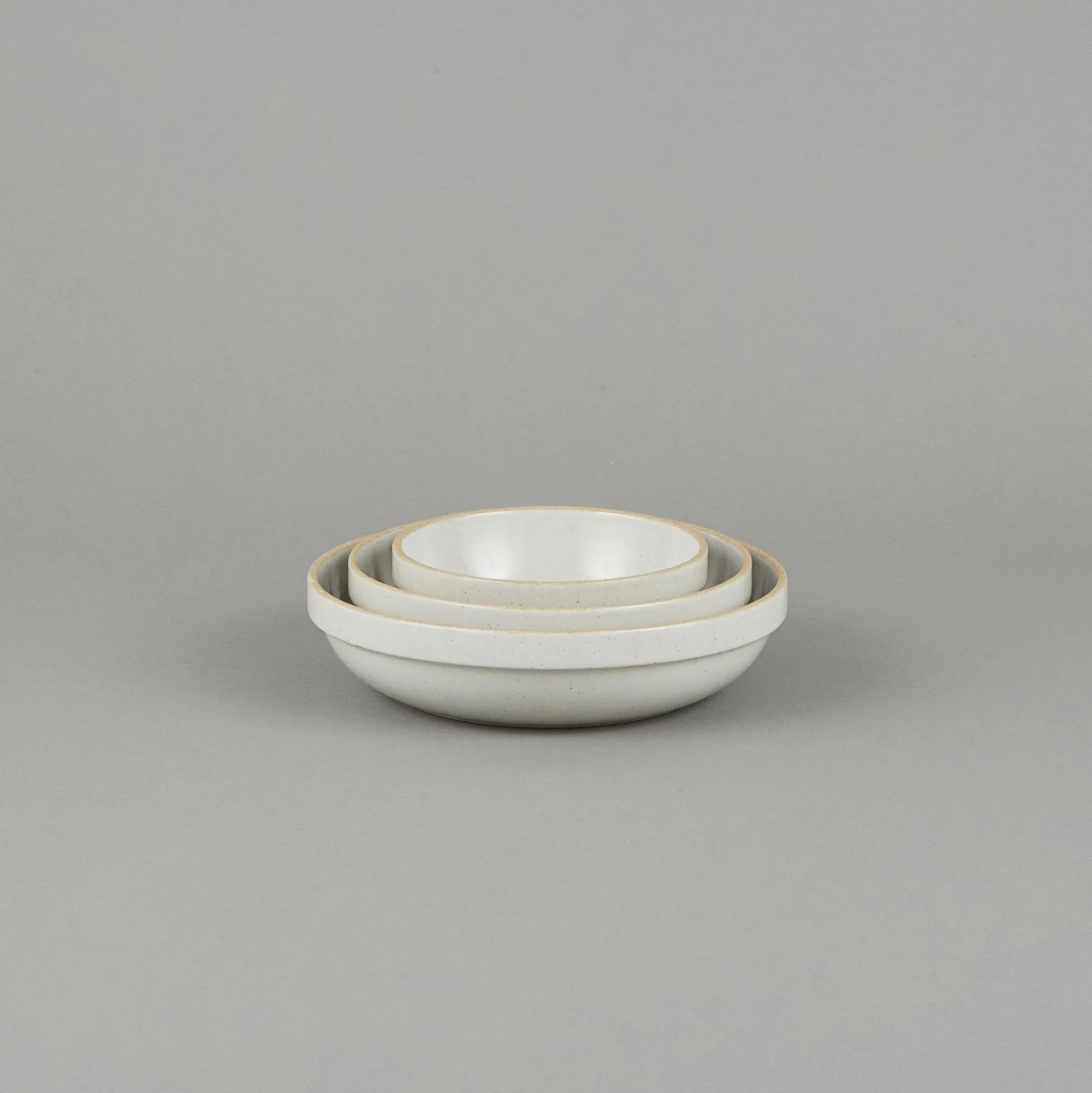 Hpm032 - Round Bowl Gloss Gray O 7.3/8"
