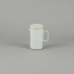 Hpm037 - Teapot Tall With Stainless Strainer Gloss Gray O 3.3/8"