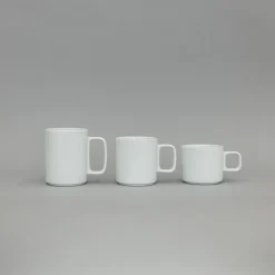 Hpw019 - Mug Gloss White Small O 3.3/8