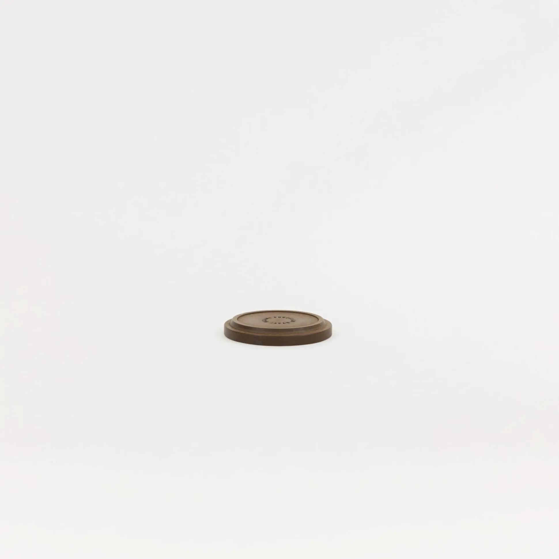 Hrn122 - Tray / Lid Dark Brown O 3.3/8"