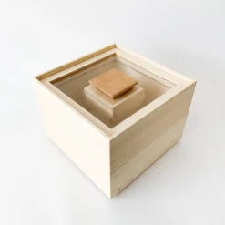 Kiri Wood Rice Container 3Kg [Ts841]