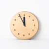 Lemnos Paper-Wood Dot Clock Navy Drl19