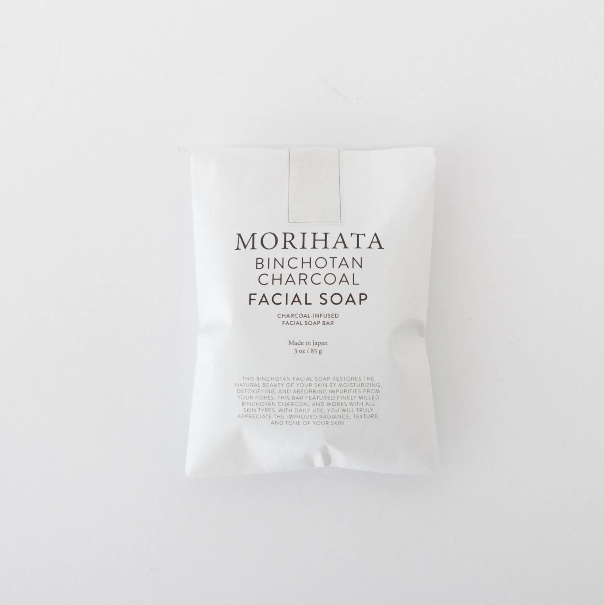 Morihata Binchotan Charcoal Facial Soap