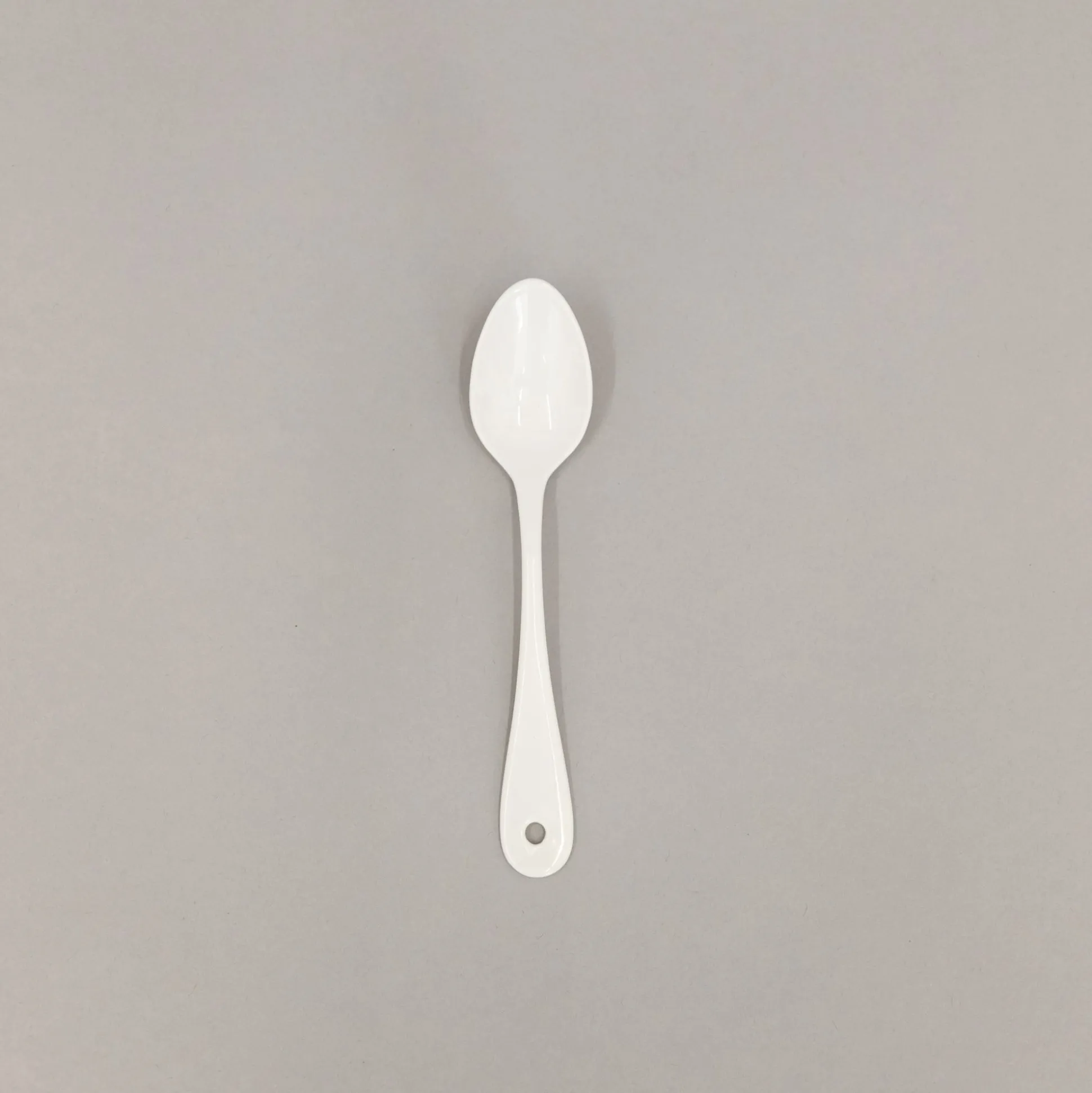 Noda Horo White Enamelware Utensils