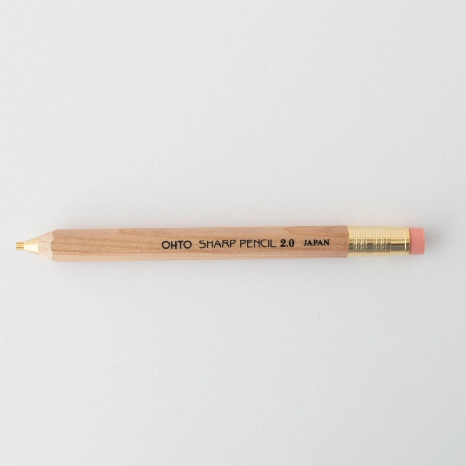 Ohto Wooden Mechanical Pencil 2.0Mm