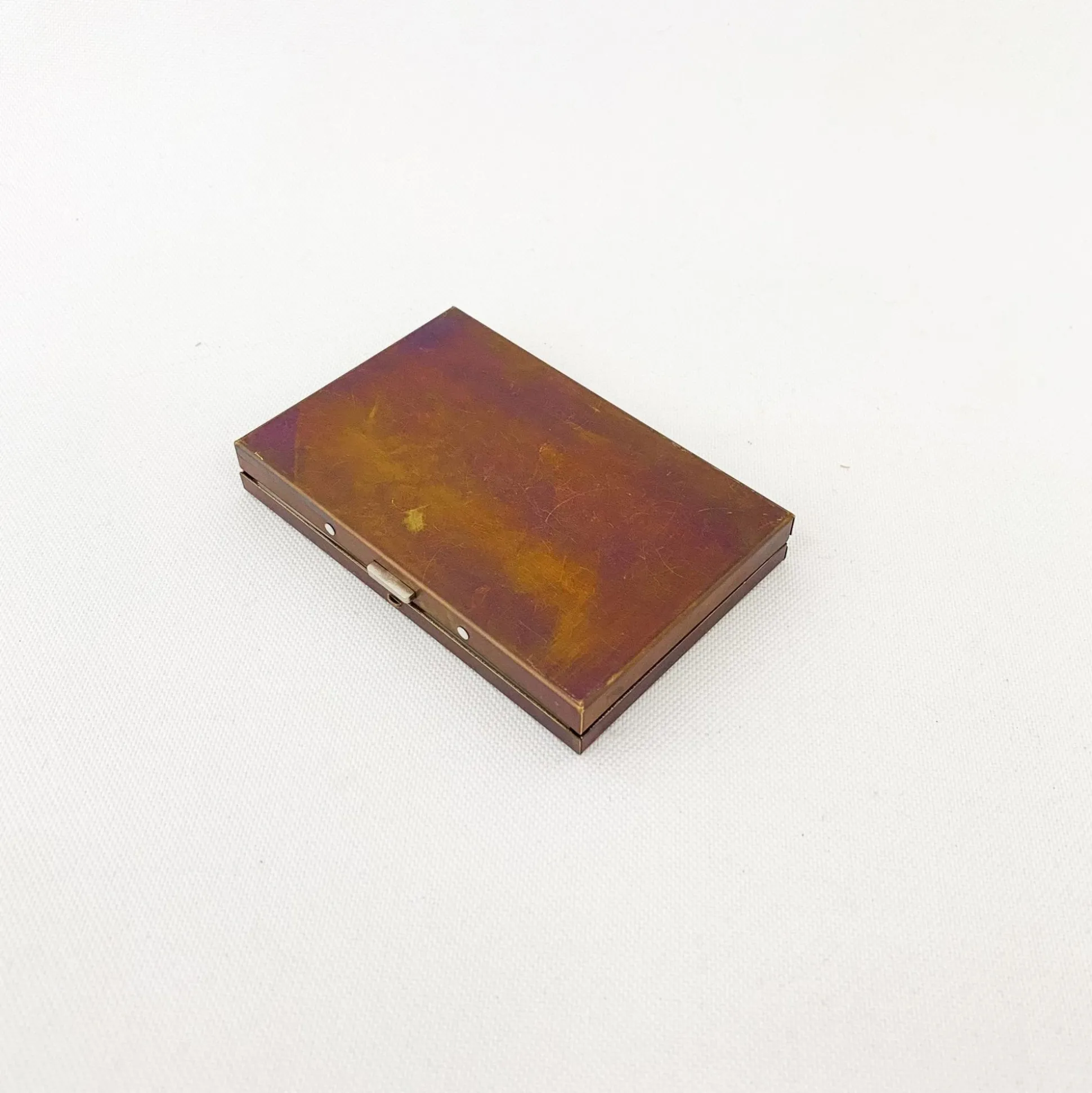 Picus Brass Box Card Case