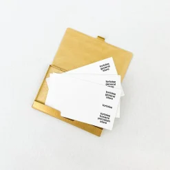 Picus Brass Card Case
