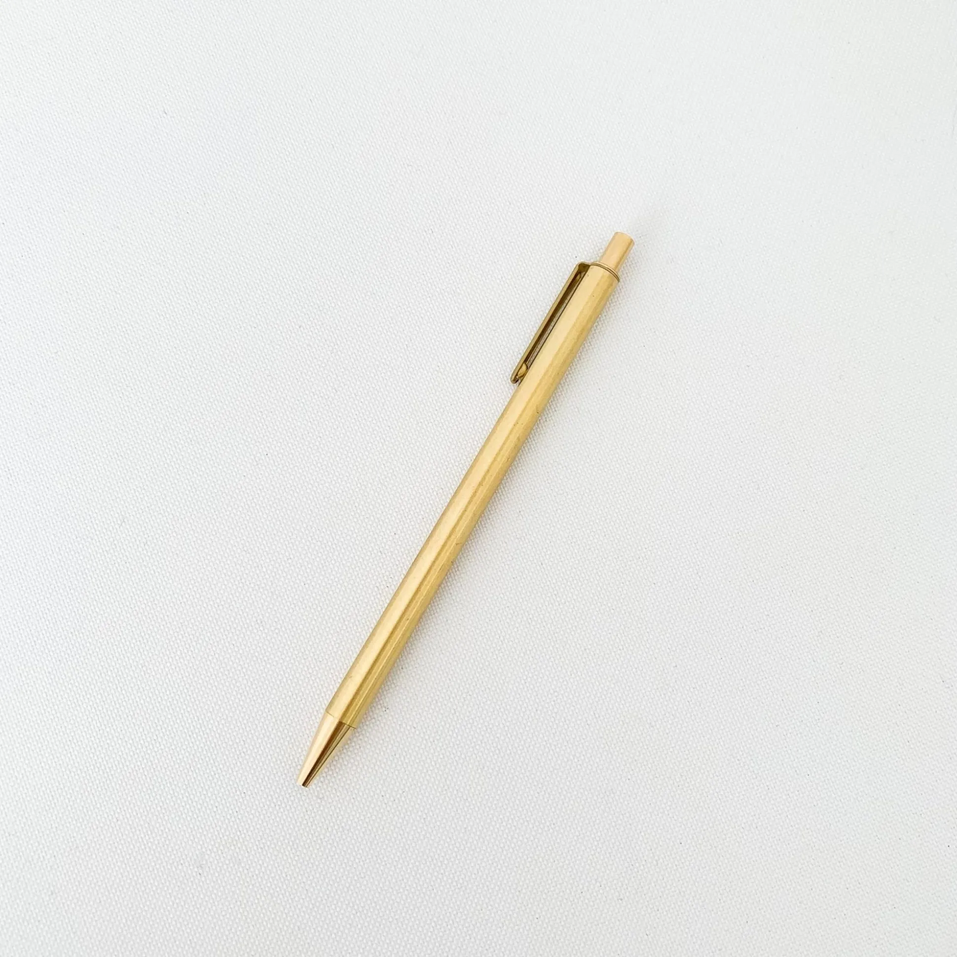 Picus Brass Retractable Pen