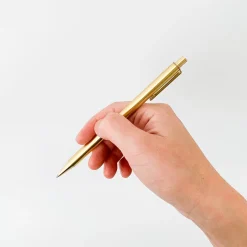 Picus Brass Retractable Pen