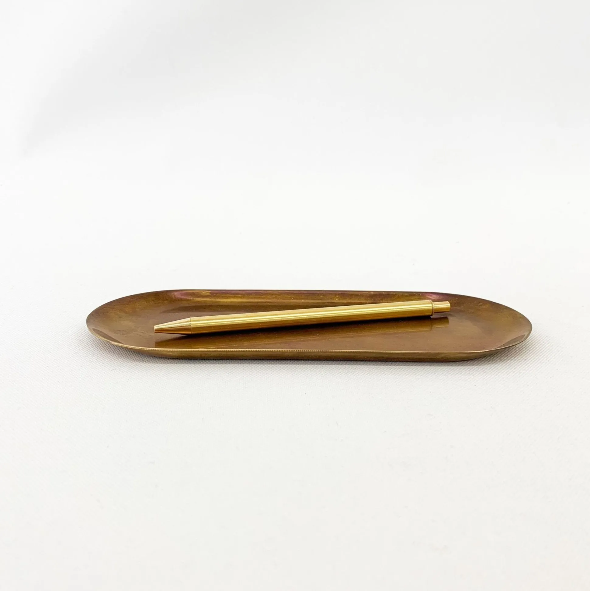 Picus Brass Tray With Rust