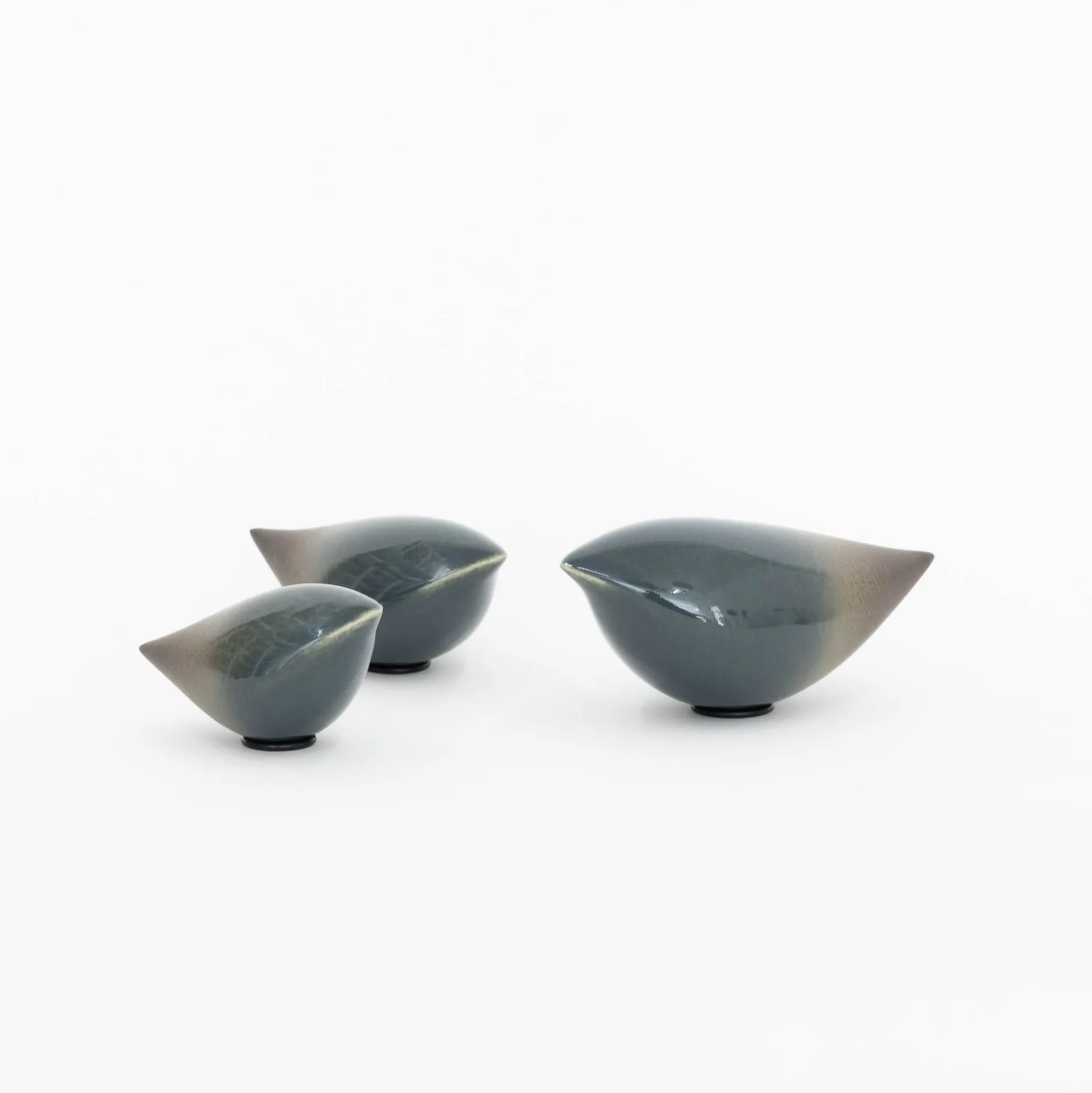 Rie Ito'S Ceramic Oval Birds
