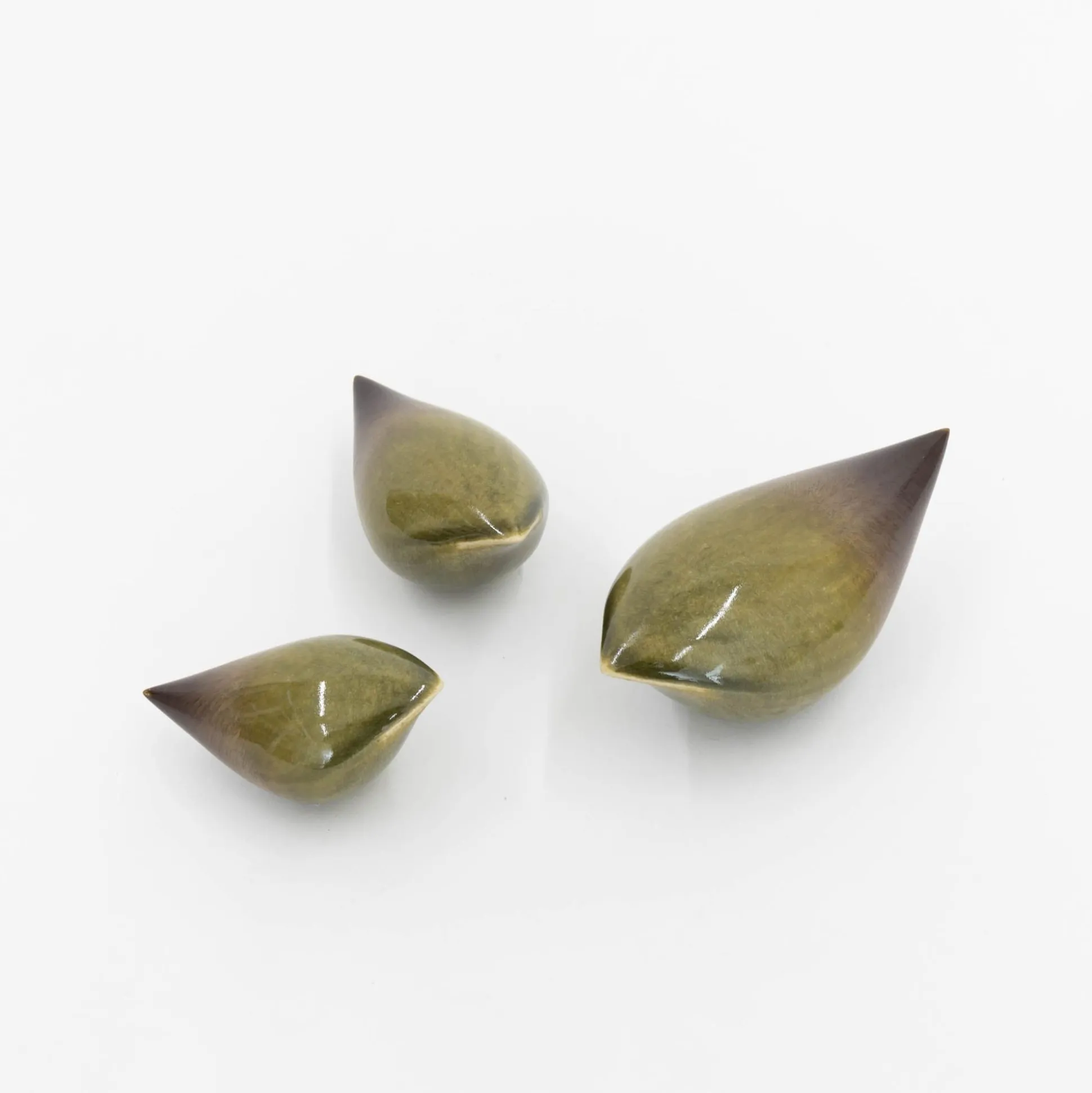 Rie Ito'S Ceramic Oval Birds