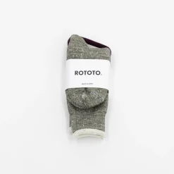Rototo Double Face Crew Socks