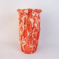 009 Ryota Akiyama Orange Synthetic Sculpture
