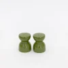 101 60'S, Salt And Pepper Shaker - Olive Green