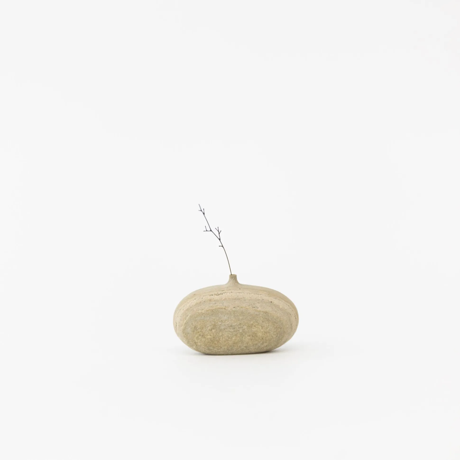 Sea Stone Vases And Sea Stone With Legs By Mitsuru Koga