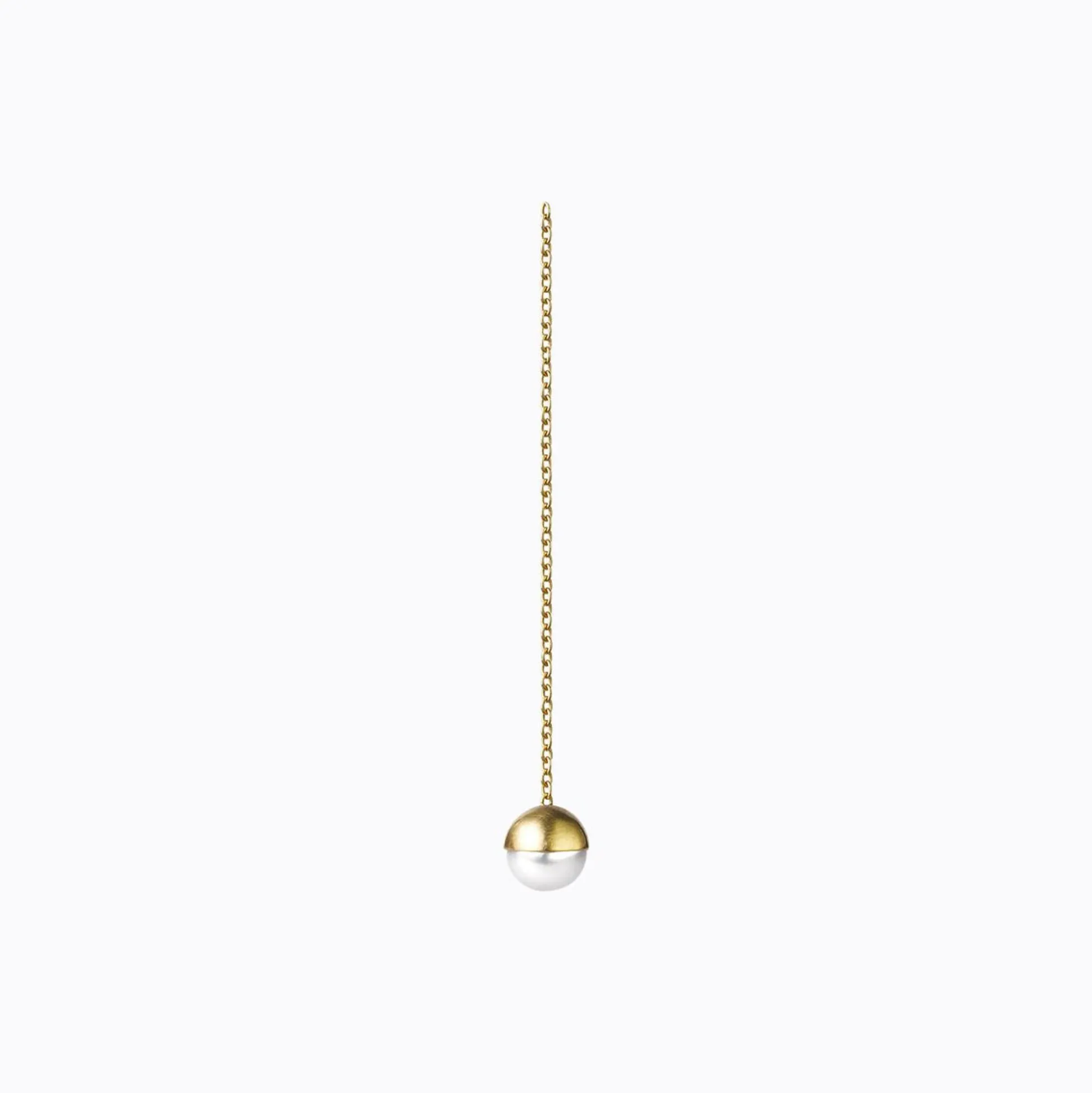 Shihara Half Pearl Chain Earring 0°